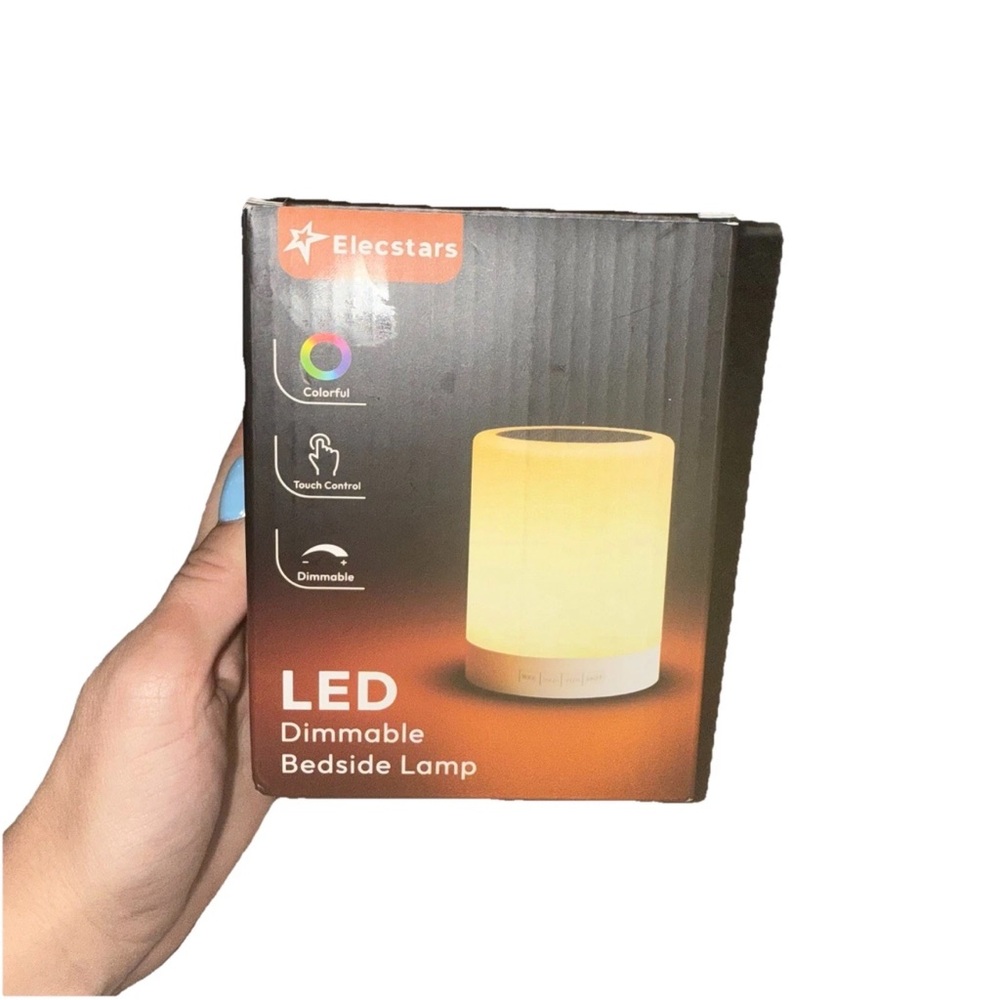 Elecstars LED Dimmable Bedside Lamp